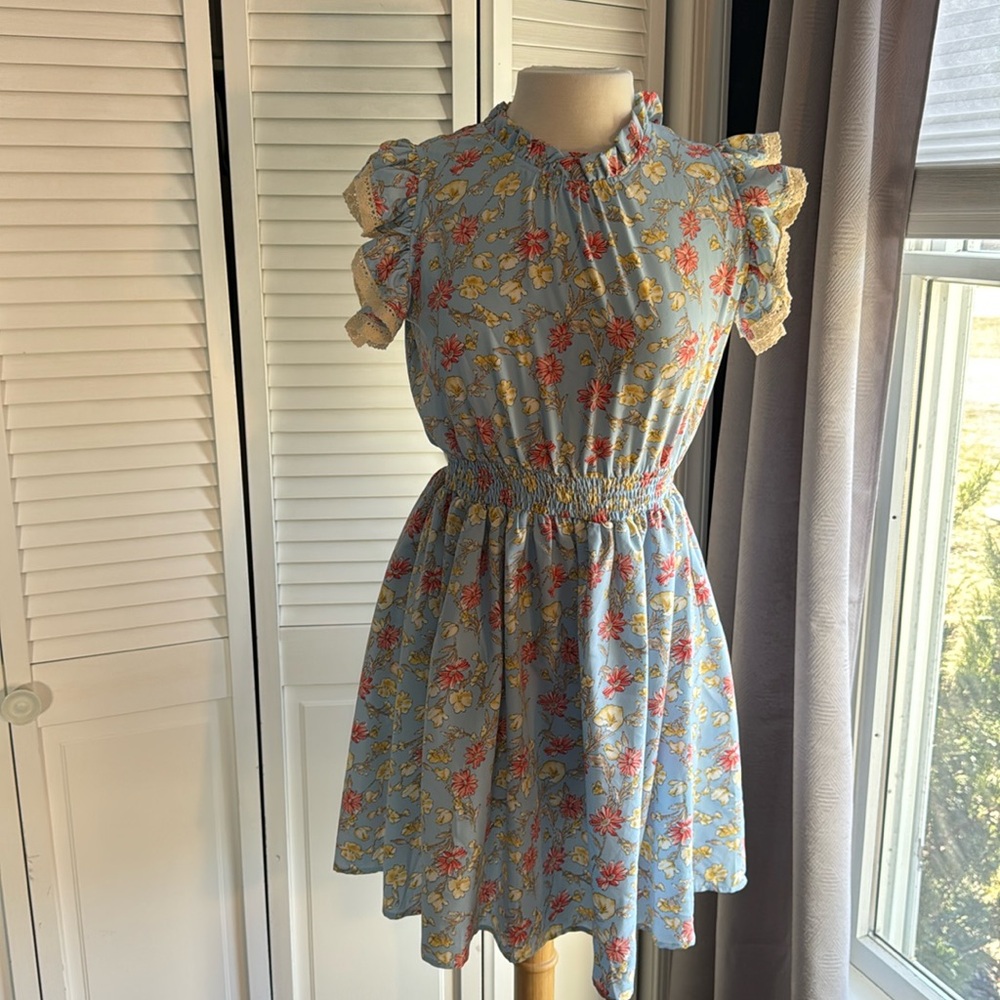 THML ruffle dress